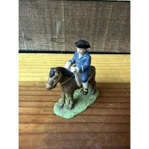 VTG 1998 Lefton Williamsburg Collection Statesman on Horse 11709